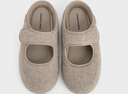 CHARLES&KEITH休閑軟底瑪麗珍淺口懶人鞋女生日禮物女CK1-70900531 Taupe灰褐色 36 曬單實(shí)拍圖