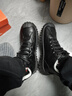 啄木鳥(niǎo)【真軟皮】東北冬季雪地靴子男士皮毛一體特厚厚底保暖防寒棉鞋 7225 黑色 43 曬單實(shí)拍圖