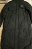 鴨鴨（YAYA）王一博同款冰殼3.0冬季新款羽絨服男女長(cháng)款過(guò)膝極寒加厚保暖外套 青光黑色 2XL 185/100A 曬單實(shí)拍圖