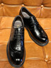 百麗張凌赫同款英倫風(fēng)商務(wù)鞋男士26春新牛皮通勤上班皮鞋A2274AM6預售 黑色【張凌赫同款】 41 曬單實(shí)拍圖