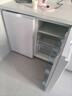 西泠臥式冰箱一級能效家用風(fēng)冷無(wú)霜變頻大容量矮冰箱臺下嵌入式對開(kāi)門(mén)雙門(mén)雙冷凍臥室電冰箱廚下冰箱 升級款白色【90公分寬】一級變頻/銅管制冷 曬單實(shí)拍圖