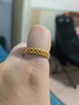初凰金包銀9999法式鏤空蕾絲戒指小眾設計簡(jiǎn)約素圈掉色指環(huán)送女友 法式鏤空蕾絲戒指(美碼7) 標準 曬單實(shí)拍圖