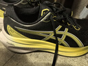 亞瑟士ASICS跑步鞋男鞋穩定舒適運動(dòng)鞋透氣耐磨支撐跑鞋 GEL-KAYANO 30 黑色/黃色 41.5 曬單實(shí)拍圖