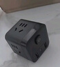 【京東快遞】魔方插座轉換器多功能USB充電插頭排插家用插線(xiàn)板插座面板多孔方形插座 黑色【3插位+USB】全長(cháng)1.8米 曬單實(shí)拍圖