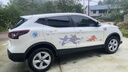 車(chē)主播 汽車(chē)貼紙貓和老鼠車(chē)貼個(gè)性創(chuàng  )意車(chē)門(mén)遮蓋劃痕裝飾兩側拉花車(chē)身貼 貓和老鼠 套裝一版 曬單實(shí)拍圖