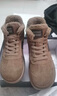 達芙妮平底復古德訓鞋女百搭加絨板鞋時(shí)尚軟底保暖運動(dòng)休閑鞋 駝色 37  曬單實(shí)拍圖