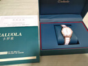 卡羅萊（CALUOLA）女表品牌正品新款全自動(dòng)機械表防水手表女款簡(jiǎn)約氣質(zhì)小眾女士手表 金白白陶瓷帶 曬單實(shí)拍圖