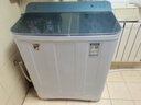 小鴨【官方店】半自動(dòng)洗衣機迷你小型波輪大容量租房宿舍家用雙桶雙缸分區脫水甩干老式強力去污 18.5KG  洗12+脫6.5+終生聯(lián)保 海沫綠 雙缸 曬單實(shí)拍圖