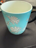 永豐源 國瓷永豐源 水墨牡丹陶瓷蓋杯 家用帶蓋泡茶杯子辦公室喝茶杯 350ml馬克杯 曬單實(shí)拍圖