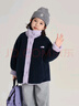 布丁哈魯【雙面穿】女童厚款毛絨棉服外套秋冬新款中大童簡(jiǎn)約休閑保暖棉衣 曬單實(shí)拍圖