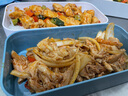 MONBENTO可微波多層便當(dāng)盒成人便攜式分格飯盒上班族學(xué)生日式兒童便當(dāng)餐盒 靜謐牛仔+包+餐具套裝2層1L 曬單實(shí)拍圖