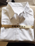 超媛長(cháng)袖襯衫女商務(wù)休閑職業(yè)裝白色正裝女士襯衣面試工作服定制修身OL 長(cháng)袖白色平紋【方】 到貨塊 L (37) 【96~105斤】 曬單實(shí)拍圖
