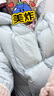美特斯邦威羽絨服女加長(cháng)款2025冬季新款休閑舒適百搭連帽鴨絨保暖面包服 曬單實(shí)拍圖