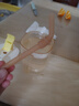 小土豆（potato）吸管杯兒童喝奶學(xué)飲刻度手柄杯鴨嘴嬰兒寶寶牛奶杯ppsu水杯1-3歲 【升級一體式吸管】 300ml 奶凍白 曬單實(shí)拍圖