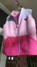 迪士尼（Disney）兒童馬甲秋冬款加厚女童背心搖粒絨女孩上衣ZL160203 粉紫色130 曬單實(shí)拍圖