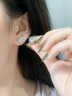Grace Girl雪花耳釘女士小眾設計感耳環(huán)時(shí)尚飾品生日元旦新年禮物送女友老婆 雪花耳釘+禮盒【順豐、賀卡】 曬單實(shí)拍圖