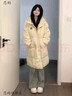 戀的羽絨棉服女中長(cháng)款2024新款學(xué)生小個(gè)子衣服棉衣外套冬季羽棉襖絨服 潮流韓版黃色 均碼 （可備注碼數） 曬單實(shí)拍圖