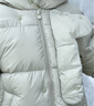 巴拉巴拉童裝寶寶羽絨服三防男童冬裝女童連帽外套萌趣2025新款面包服外套 灰豆綠小恐龍40924-白鴨絨 120 充絨量77g 曬單實(shí)拍圖