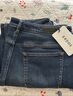 ERDOS 修身顯瘦9分小直筒褲復古休閑百搭女士牛仔褲 可水洗 經(jīng)典藍 160/64A/S 曬單實(shí)拍圖