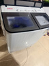 揚子集團洗衣機半自動(dòng)大容量家用雙桶雙缸洗衣機脫水雙筒 19.5公斤【洗12KG+脫7.5KG】藍光玻璃蓋 曬單實(shí)拍圖