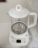 美的（Midea）養生壺 1.5L全自動(dòng)煮茶壺 24h預約燒水壺 12小時(shí)智能恒溫 11檔控溫電熱水壺 花茶壺煮茶器MK-Y12Q 曬單實(shí)拍圖