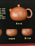 紫來(lái)順朱泥大紅袍西施紫砂壺套組生日新年禮物商務(wù)伴手禮品功夫茶具套裝 【吉祥如意】祥云西施套裝 曬單實(shí)拍圖
