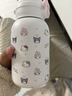 LIKE BBhellokitty保溫杯女生可愛(ài)帶吸管水杯新款高顏值便攜學(xué)生杯子禮物 米白色禮品套裝-500ml【三麗鷗正版授權】 曬單實(shí)拍圖
