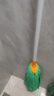 茶花拖把清潔墩布超細纖維吸水擰水布條拖布拖地神器 4703 綠色【拖把1支】 曬單實(shí)拍圖