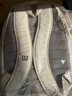 Wilson威爾勝TOUR BACKPACK 2025 OFF WHITE雙肩包 曬單實(shí)拍圖