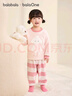 巴拉巴拉balaOne兒童家居服套裝女童2025冬季半邊絨睡衣保暖208425171003 曬單實(shí)拍圖