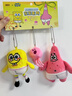 KKV海綿寶寶我的小窩系列毛絨掛件派大星玩偶鑰匙扣包包掛飾新年禮物 寶寶系列毛絨掛件組合 曬單實(shí)拍圖