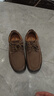 木林森男鞋軟底男士牛皮鞋休閑鞋戶(hù)外登山鞋厚底冬季徒步鞋中年爸爸鞋子 暗棕6198【頭層牛皮】 41 皮鞋碼 曬單實(shí)拍圖