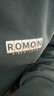 羅蒙（ROMON）衛衣男秋冬季圓領(lǐng)寬松長(cháng)袖T恤百搭打底衫外套男裝ZH933灰色L 曬單實(shí)拍圖