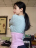 skingcond日本暴汗束腰帶男女健身運動(dòng)跑步深蹲燃脂收腹塑形瘦肚護腰帶粉均 【升級銀離子款】10倍暴汗--少女粉--材質(zhì)升級 均碼 曬單實(shí)拍圖