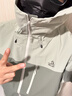 伯希和（Pelliot）[成毅同款]山殼pro沖鋒衣男女秋冬硬殼防水登山外套124301006綠2X 曬單實(shí)拍圖