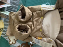 華元寵具（hoopet）四腳沖鋒撞色棉服小貓咪狗狗冬季保暖加厚泰迪比熊狗外出冬裝棉服 曬單實(shí)拍圖