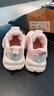 特步童鞋兒童旋鈕扣運動(dòng)鞋女童冬季保暖棉鞋 水粉色/微波藍 28 曬單實(shí)拍圖