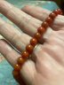 石玥珠寶精品6-7mm涼山南紅瑪瑙手串轉運珠手鏈男女士款 水晶瑪瑙 曬單實(shí)拍圖