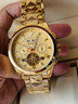 歐品客瑞士進(jìn)口機械表正品男士手表商務(wù)防水夜光飛輪鎢鋼帶十大品牌男表 R3270金殼金面【進(jìn)口機芯】終身質(zhì)保 42mm 13mm 曬單實(shí)拍圖