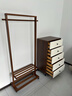 林氏家居全實(shí)木衣帽架落地臥室可移動(dòng)掛衣架置物架子林氏木業(yè)LS907G1 曬單實(shí)拍圖