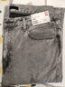 優(yōu)衣庫男裝女裝寬松直筒牛仔褲/水洗產(chǎn)品475551 02 淺灰色 35 /175/88A 曬單實(shí)拍圖