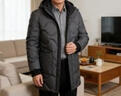 UOSO輕奢品牌男裝羽絨服男冬季中長(cháng)款鵝絨連帽中年加厚保暖外套男 預估到手價(jià)2899 M 170 曬單實(shí)拍圖