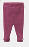 戴維貝拉（DAVE＆BELLA）秋冬季兒童毛線(xiàn)褲寶寶打底褲加絨女童長(cháng)褲保暖小孩秋冬幼兒褲子 紫紅 4T/100cm(建議身高90-100cm) 曬單實(shí)拍圖