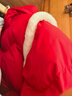 巴拉巴拉童裝兒童羽絨服男童女童2025新款春裝拜年服紅色嬰兒外套國風(fēng)加厚 曬單實(shí)拍圖