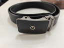 金利來(lái)男士自動(dòng)扣皮帶商務(wù)休閑腰帶禮盒頭層牛皮褲帶 生日禮物送爸爸 曬單實(shí)拍圖