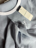 Abercrombie & Fitch【LOGO撞色T】 美式棉質(zhì)顯瘦修身短袖T恤25秋季女裝157-5366 淺藍色 XL (170/112A) 曬單實(shí)拍圖