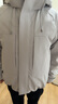 鴨鴨（YAYA）王一博同款羽絨服男士短款2025年冬季新款工裝派克服防寒厚外套女 淺灰色 【王一博男女同款+90絨/-20°C】 L 【130-150斤】 曬單實(shí)拍圖