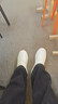安踏（ANTA）男鞋板鞋2026年秋冬季新款經(jīng)典小白鞋休閑鞋厚底增高鞋子運動(dòng)鞋男 紙莎白【90%用戶(hù)選擇】 42 曬單實(shí)拍圖