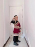 歡帥藏族兒童服裝 藏式藏服藏袍男女童演出服冬季秋款民族風(fēng)藏舞舞蹈 K24312：頭飾+外袍+上衣+褲子+腰封 160 cm 曬單實(shí)拍圖