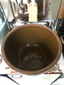 小醬缸腌菜家用老式水缸壇子瓦罐土陶瓷米缸瓦盆睡蓮缸做醬瓦缸 矮胖水缸【水容量10斤】帶木蓋 曬單實(shí)拍圖